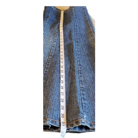 Destiny Loose Flare Cropped Jeans 7/8 - Picture 4 of 8